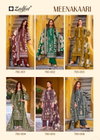 Meenakaari By Zulfat Jam Cotton Pakistani Dress Material Exporters In India
